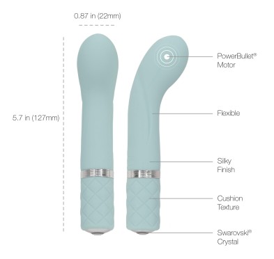 Pillow Talk - Racy Mini Massager Teal